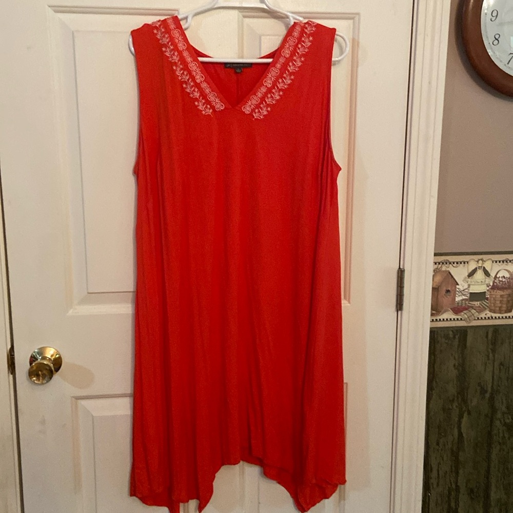 Viscose shift dress